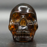 Amber Human Skull