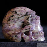 Charoite Human Skull