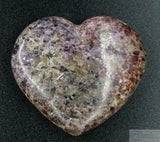 Lepidolite Heart