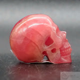 Rhodochrosite Human Skull