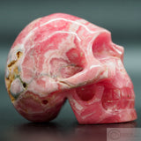 Rhodochrosite Skull