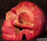 Ruby Human Skull