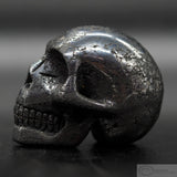 Silver Ore Human Skull (SO03)