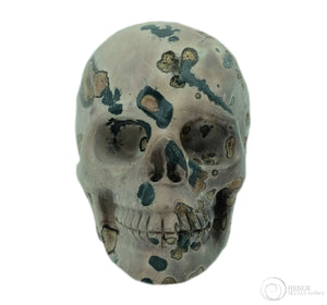 Chinese Paint Stone Skull (CP02)